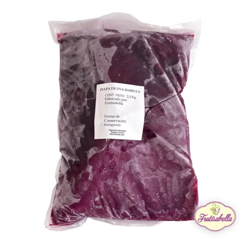 Pulpa de uva x 2,5Kg